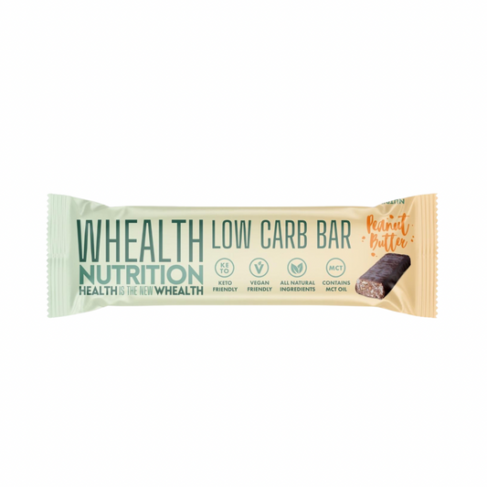 PEANUT BUTTER LOW CARB BAR - 12 x 55G