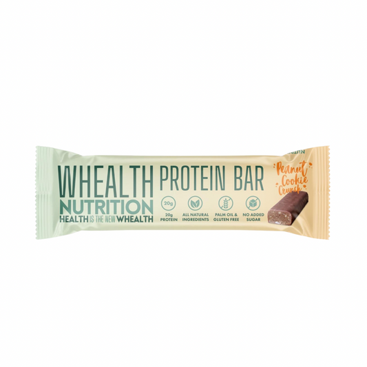 PEANUT COOKIE CRUNCH PROTEIN BAR - 12 x 60G