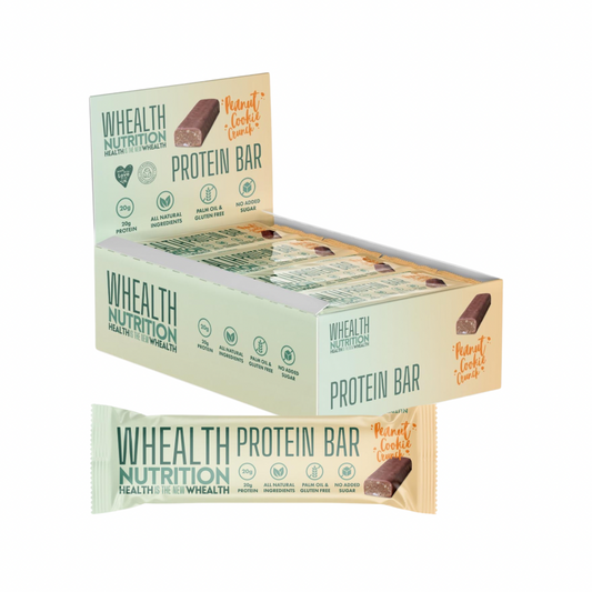 PEANUT COOKIE CRUNCH PROTEIN BAR - 12 x 60G