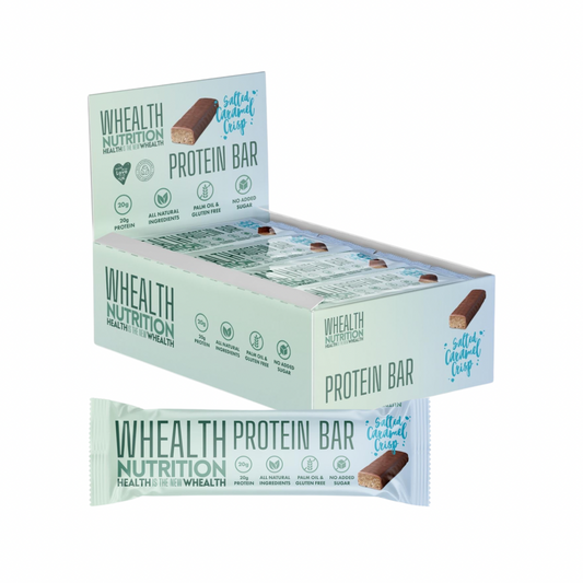 SALTED CARAMEL CRISP PROTEIN BAR - 12 x 60G