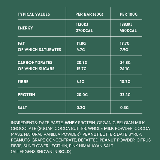 PEANUT COOKIE CRUNCH PROTEIN BAR - 12 X 60G
